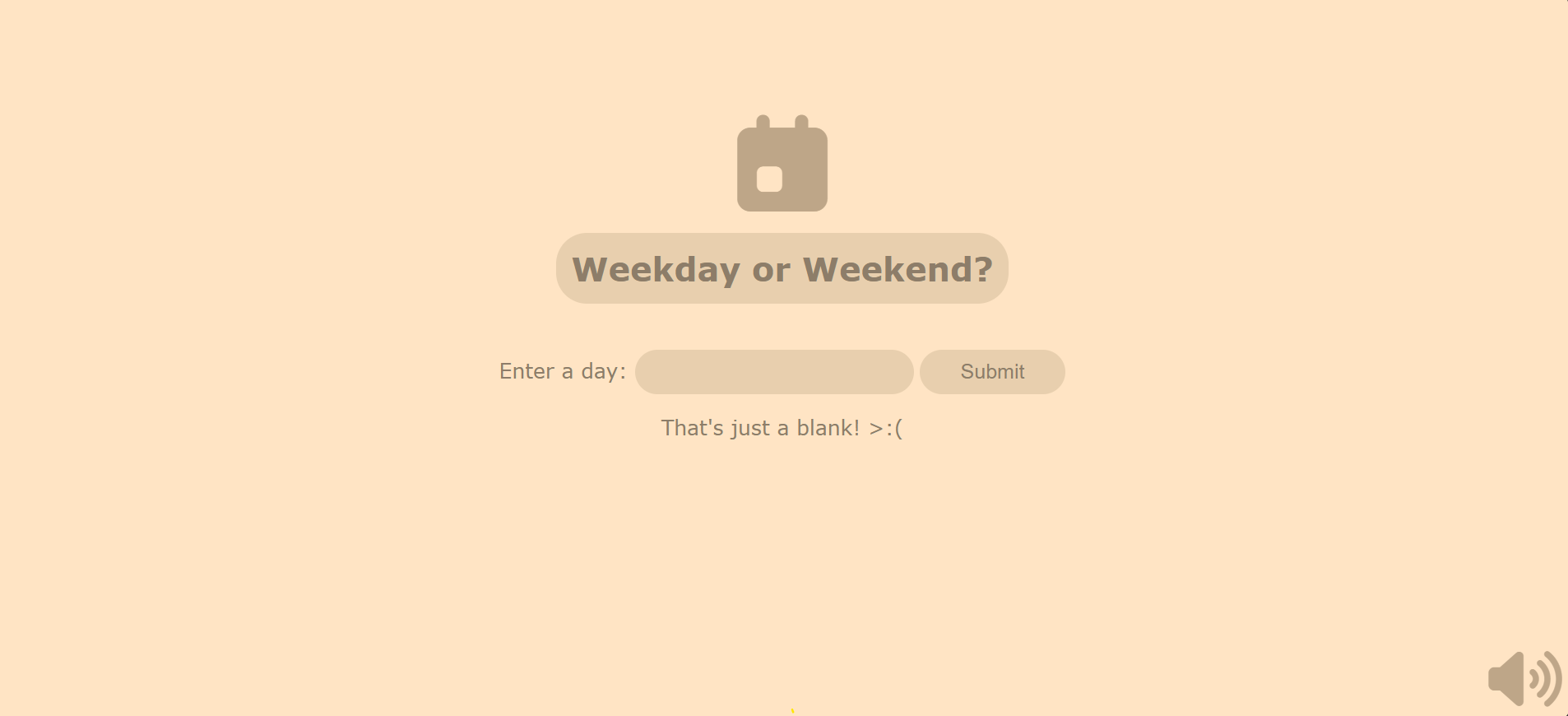 Weekend or Weekday